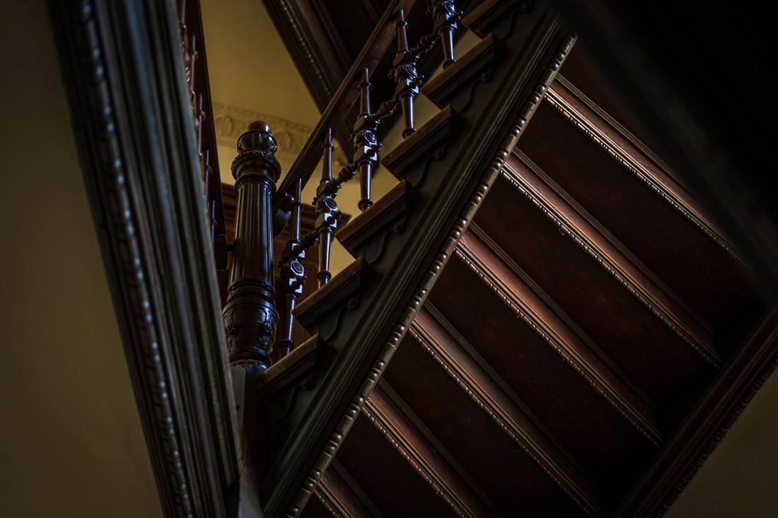 Historisches Treppenhaus im Detail