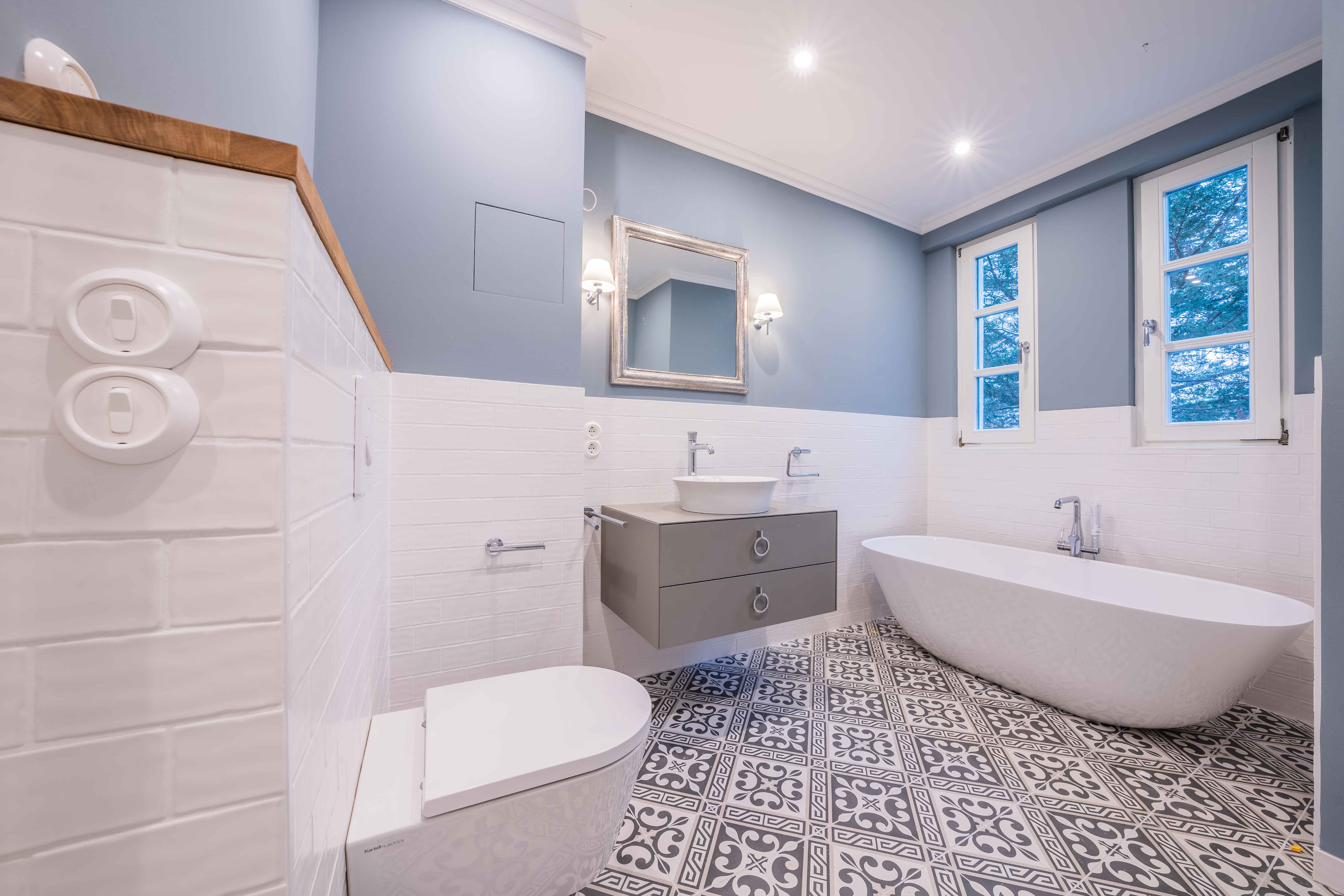Renoviertes Badezimmer